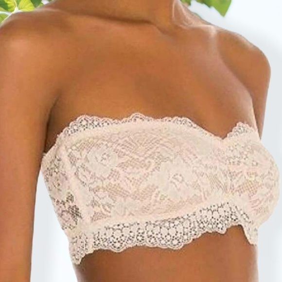 Free People Other - FREE People Lace Bandeau Top